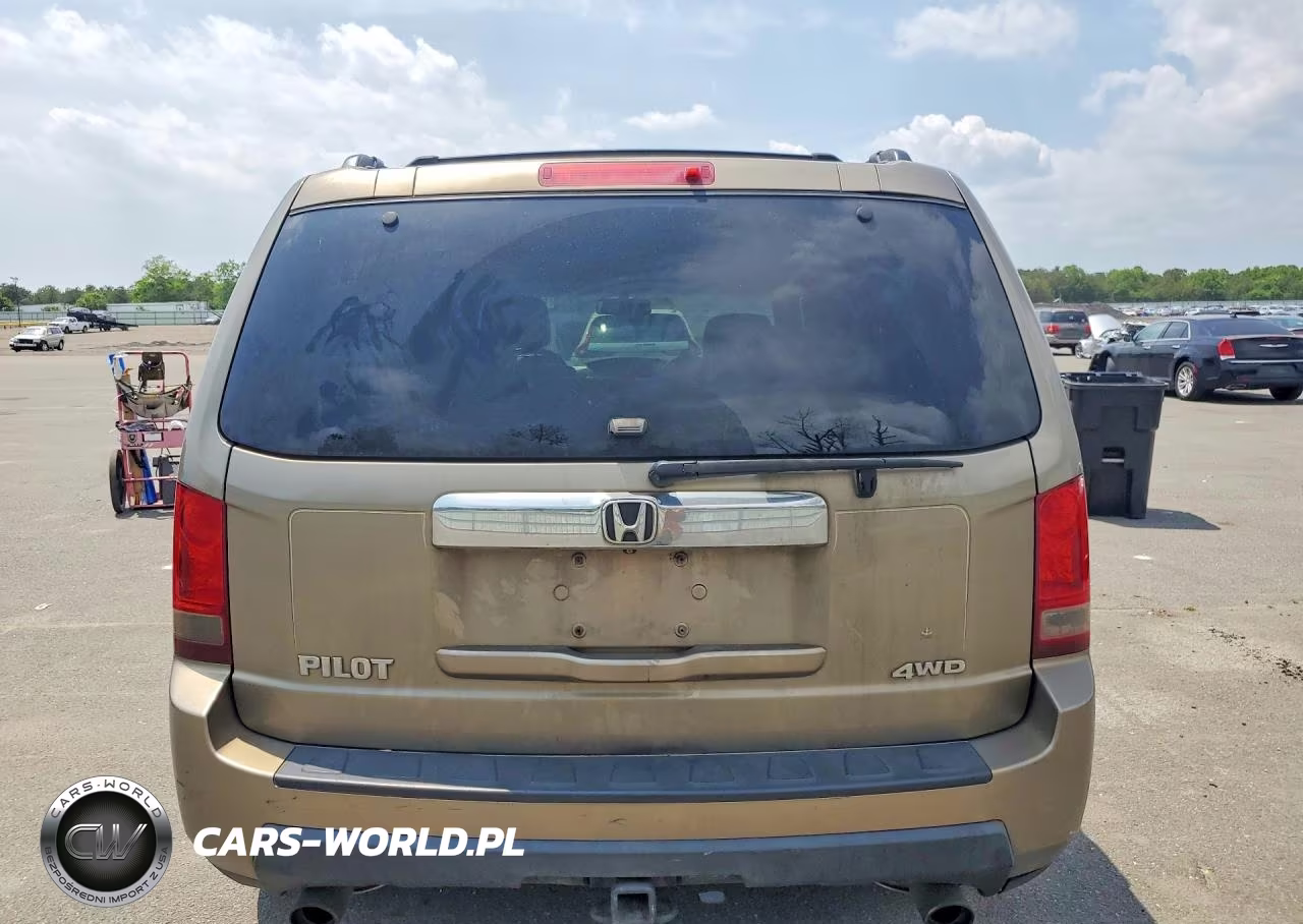 2009 Honda Pilot Exl VIN:5FNYF48689B031738 - 6