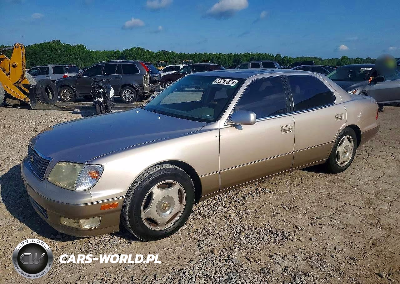 1998 Lexus Ls 400 VIN:JT8BH28F4W0126987 - 2