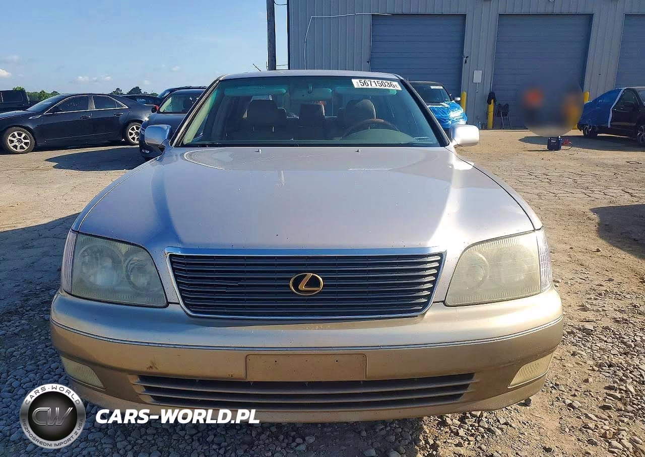 1998 Lexus Ls 400 VIN:JT8BH28F4W0126987 - 8