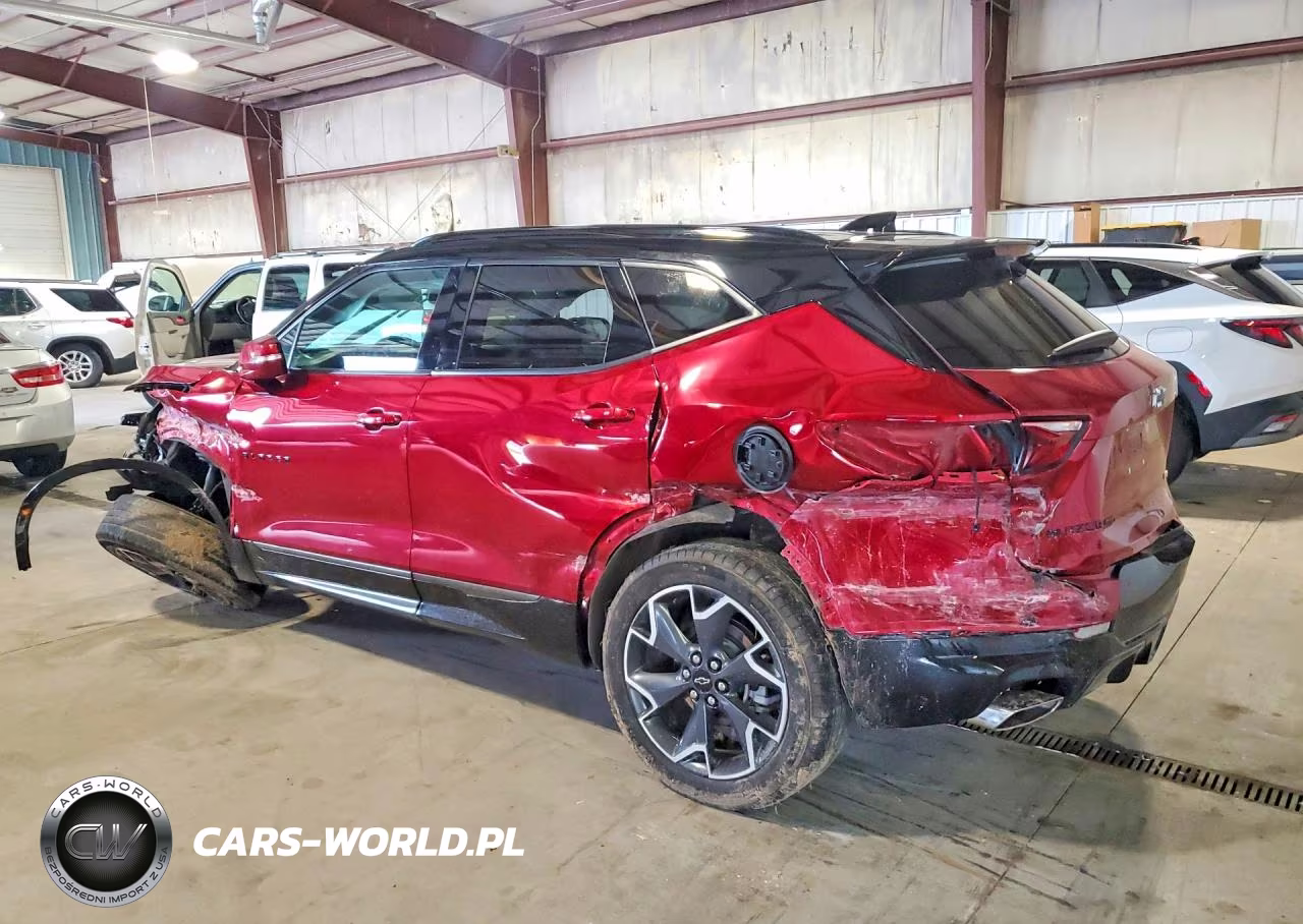 2022 Chevrolet Blazer Rs VIN:3GNKBKRS0NS186357 - 2