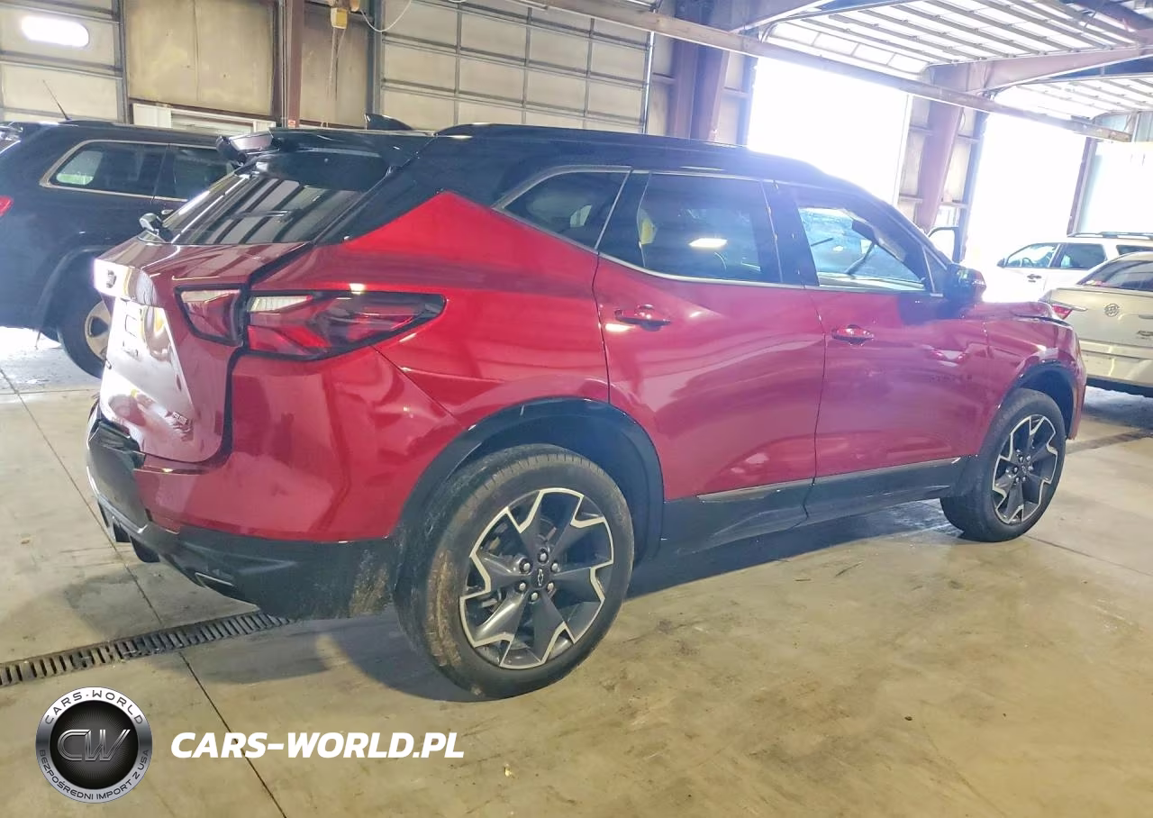 2022 Chevrolet Blazer Rs VIN:3GNKBKRS0NS186357 - 3