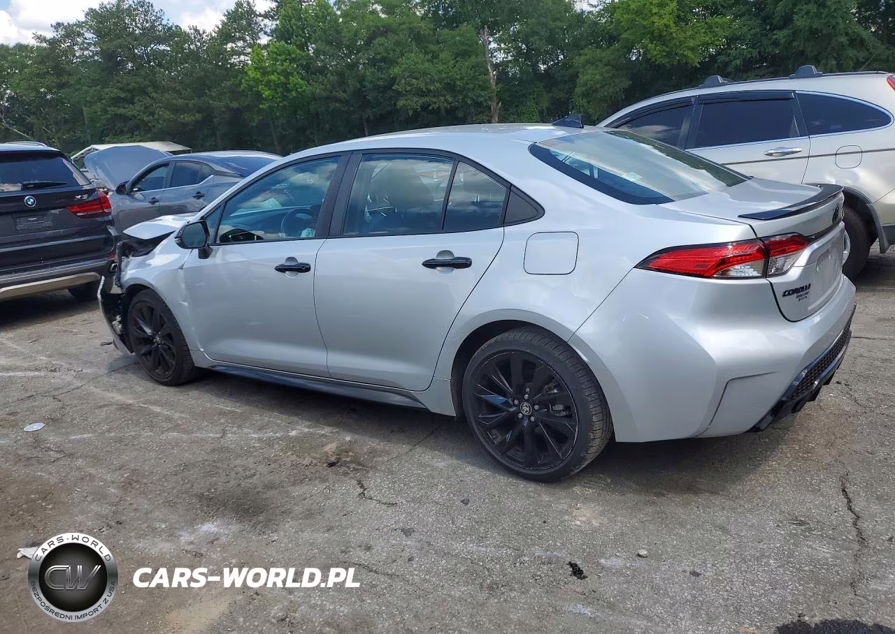 2022 Toyota Corolla Se Nightshade Edition VIN:5YFS4MCE8NP120167 - 2