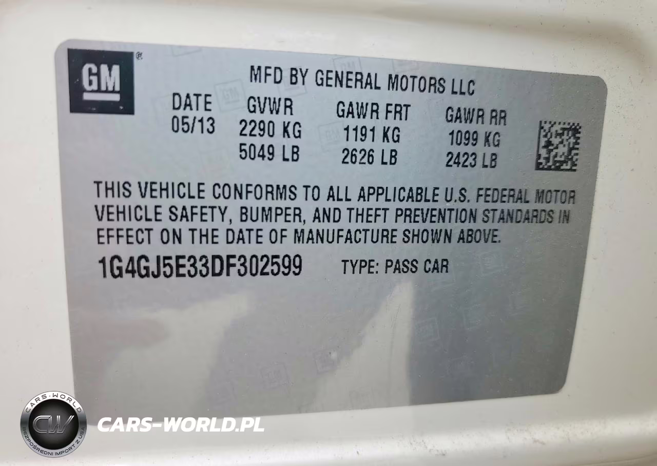 2013 Buick Lacrosse Touring VIN:1G4GJ5E33DF302599 - 12