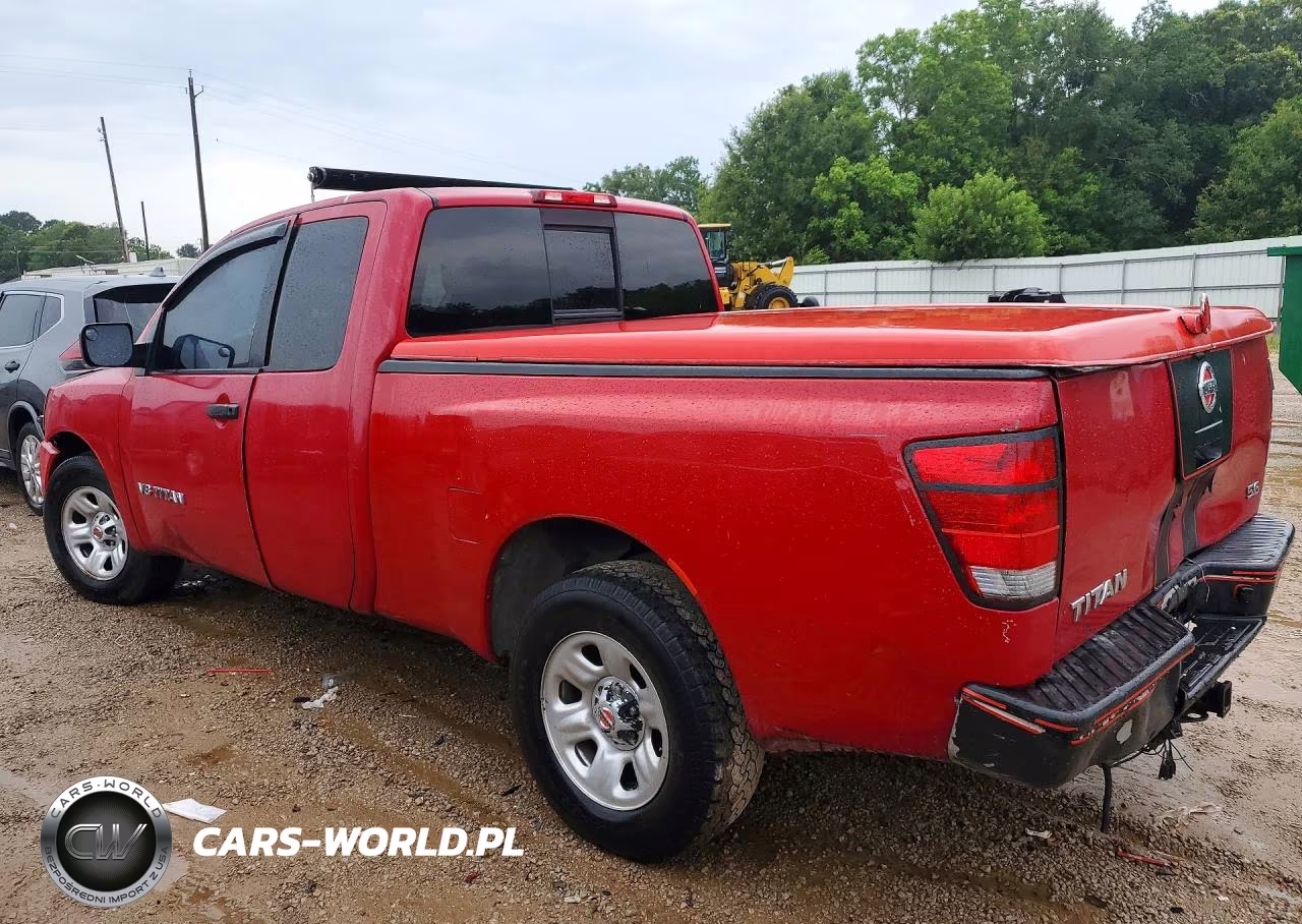 2007 Nissan Titan Xe Ffv VIN:1N6BA06A57N245666 - 2