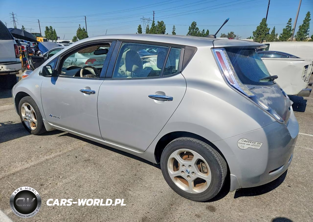2012 Nissan Leaf Sv VIN:JN1AZ0CP7CT025471 - 2