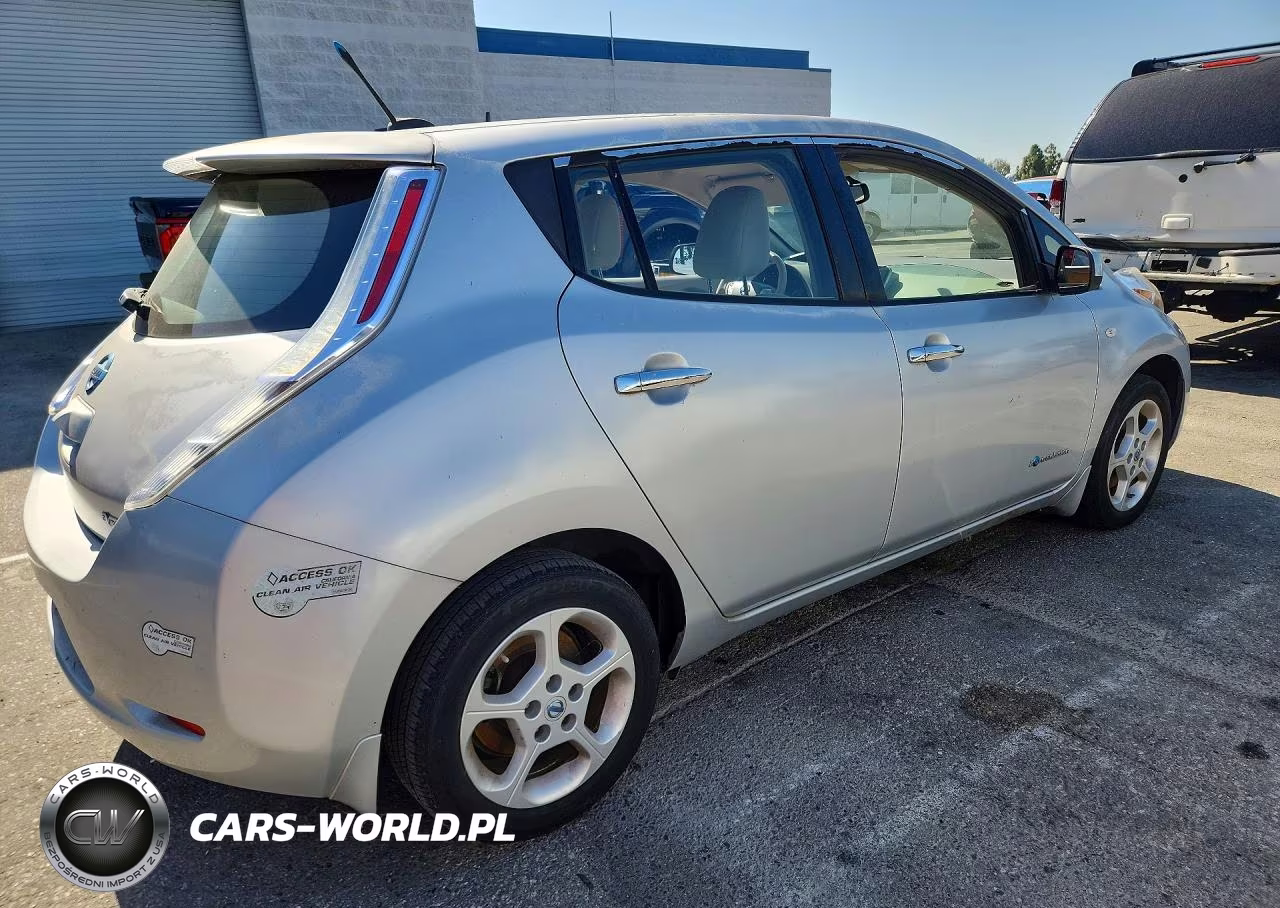 2012 Nissan Leaf Sv VIN:JN1AZ0CP7CT025471 - 3