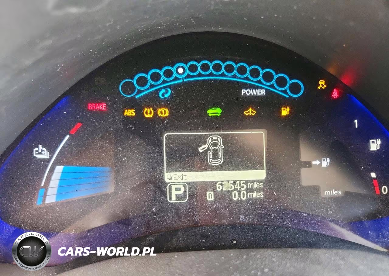 2012 Nissan Leaf Sv VIN:JN1AZ0CP7CT025471 - 9