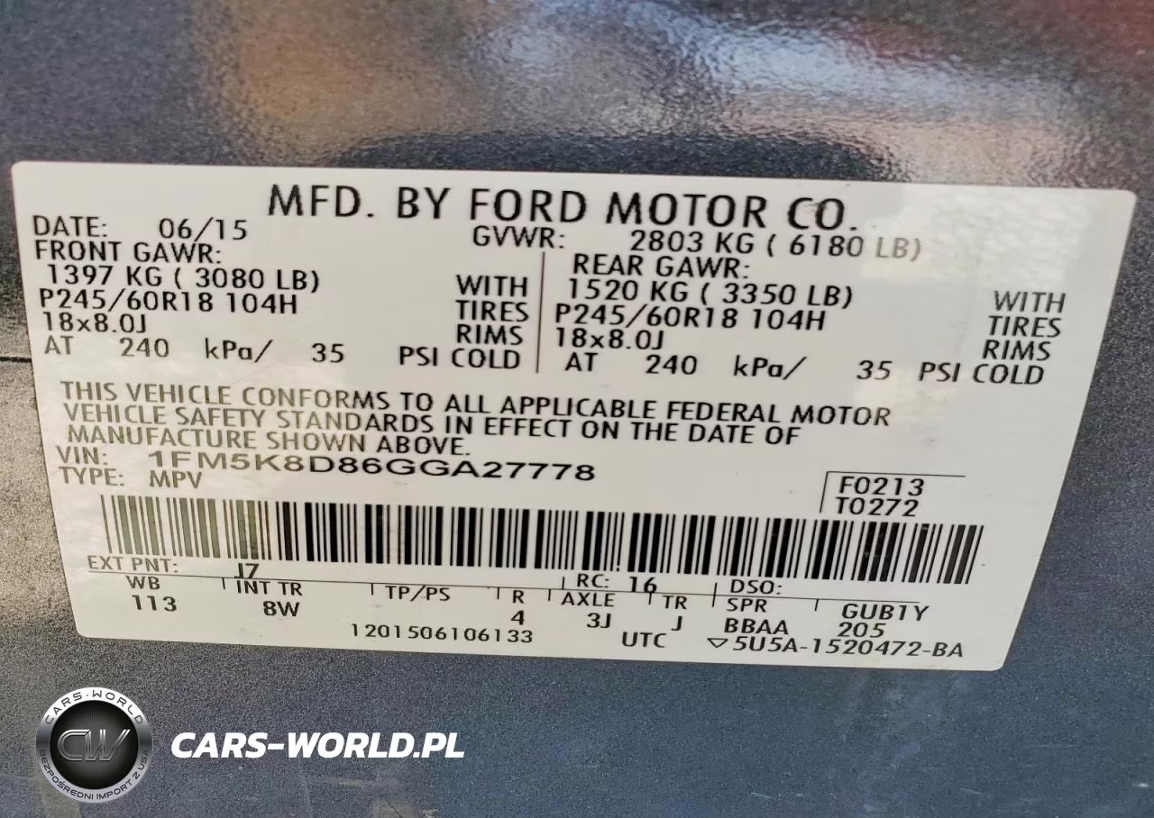 2016 Ford Explorer Xlt VIN:1FM5K8D86GGA27778 - 13