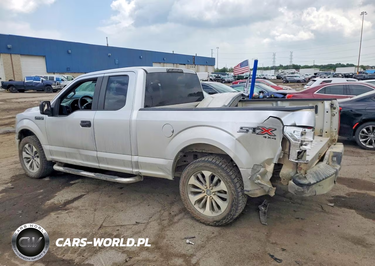 2018 Ford F150 Super Cab VIN:1FTEX1EP4JFA60844 - 2