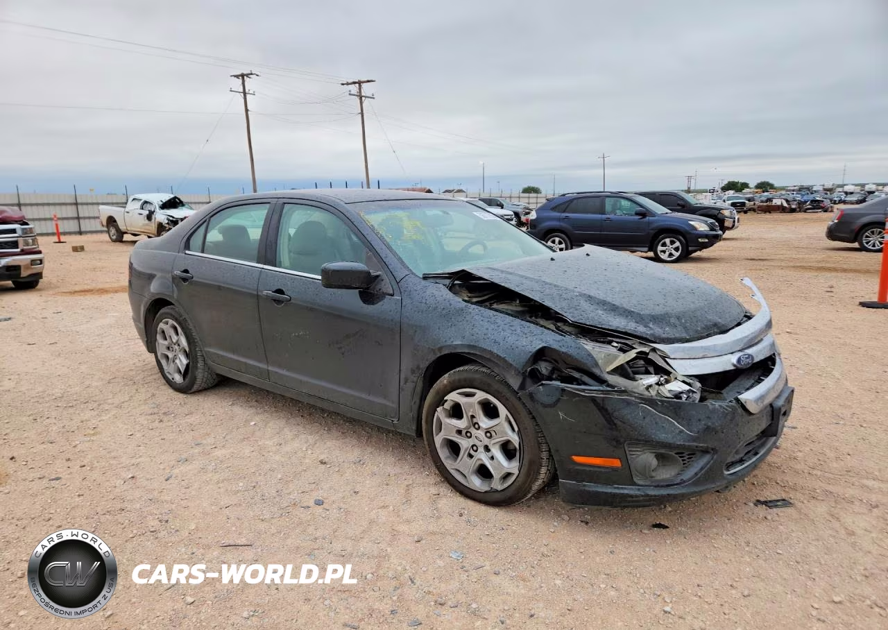 2010 Ford Fusion Se VIN:3FAHP0HA2AR185543 - 4