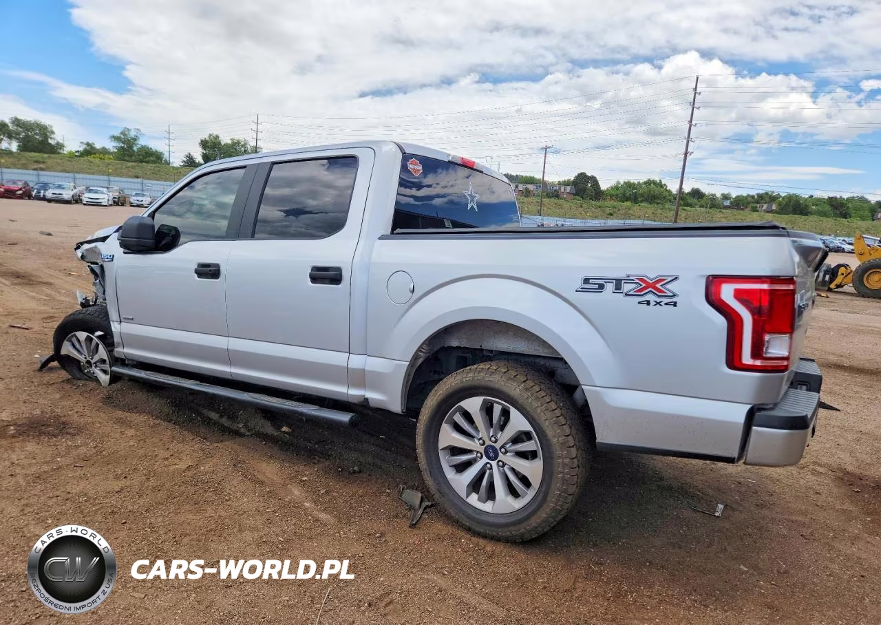 2017 Ford F150 Supercrew VIN:1FTEW1EP4HKE17122 - 2