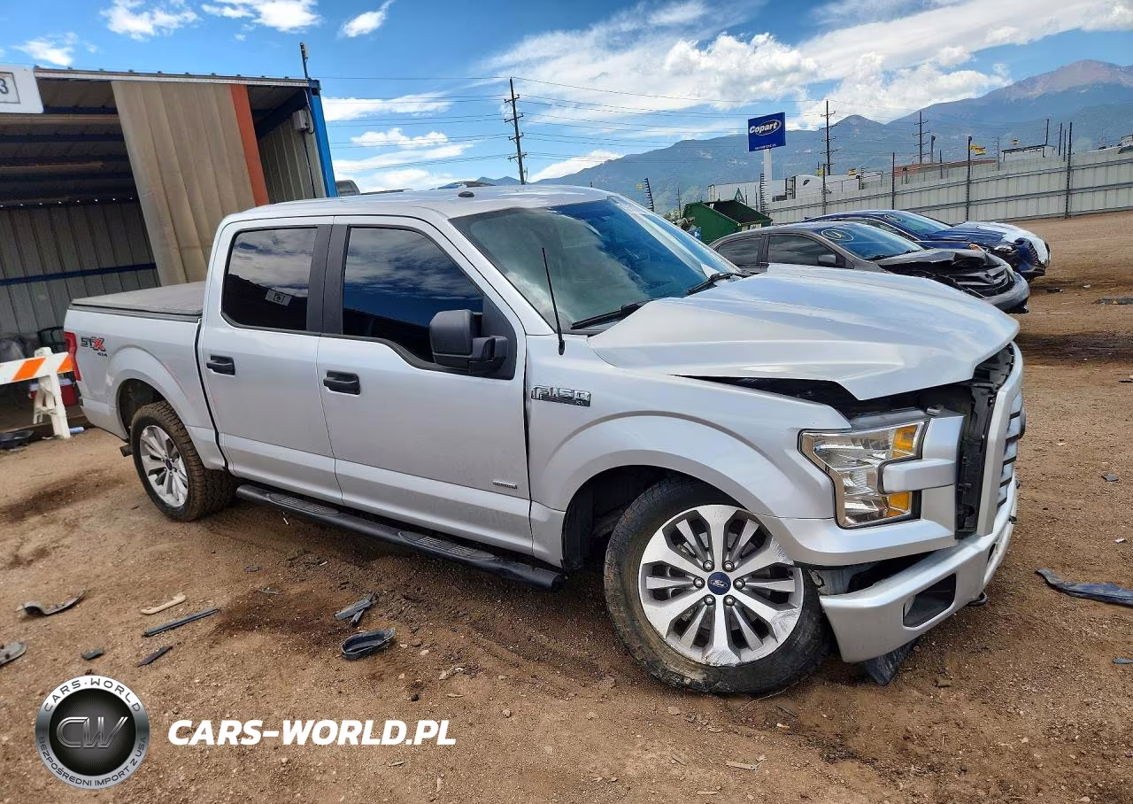 2017 Ford F150 Supercrew VIN:1FTEW1EP4HKE17122 - 4