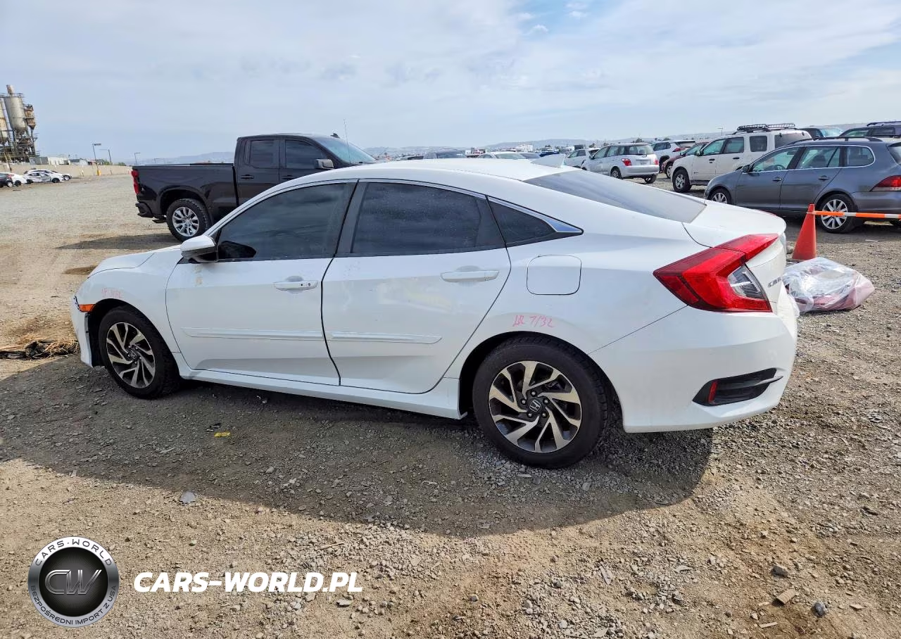 2018 Honda Civic Ex VIN:19XFC2F73JE206438 - 2