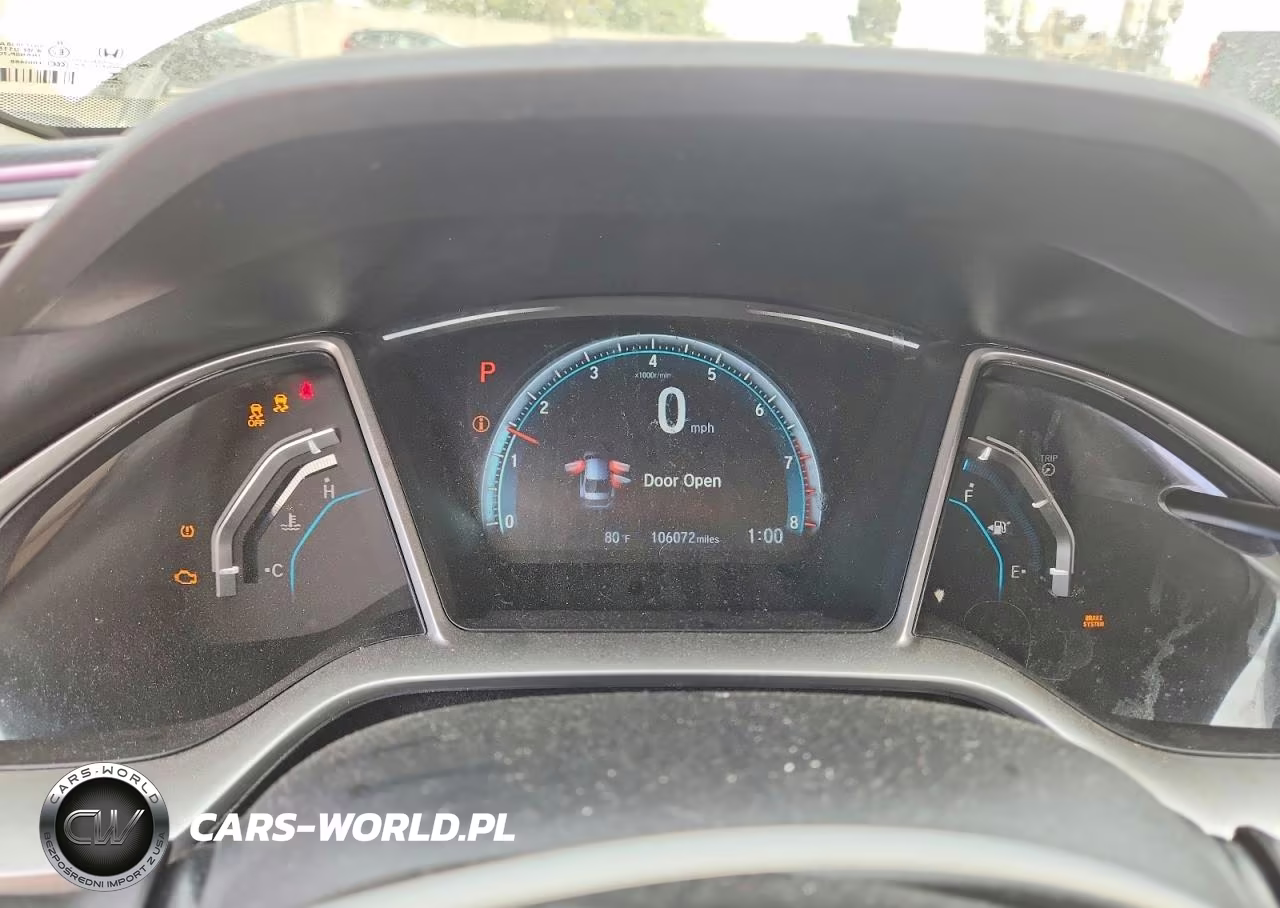 2018 Honda Civic Ex VIN:19XFC2F73JE206438 - 9