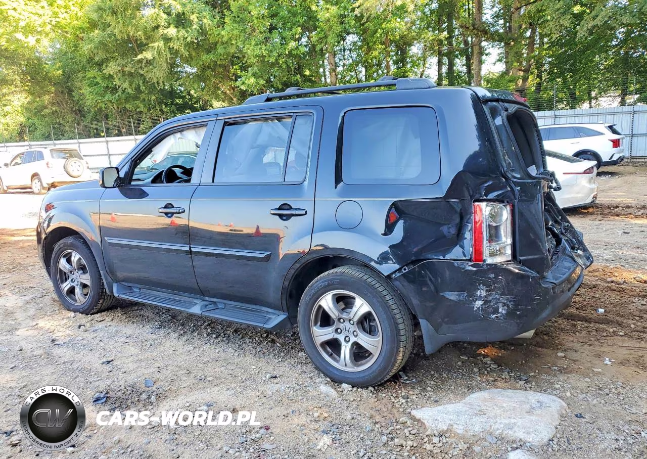 2015 Honda Pilot Exln VIN:5FNYF3H70FB015371 - 2