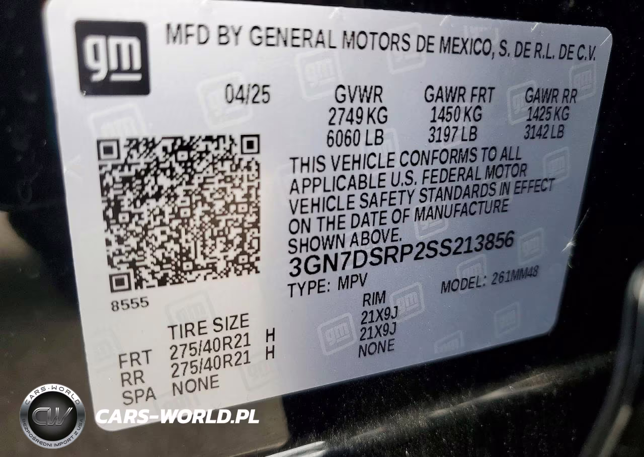 2025 Chevrolet Equinox Rs VIN:3GN7DSRP2SS213856 - 13