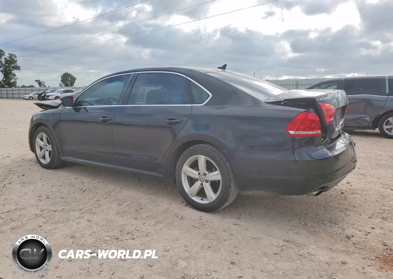 2012 Volkswagen Passat Se VIN:1VWBH7A35CC105801 - 2