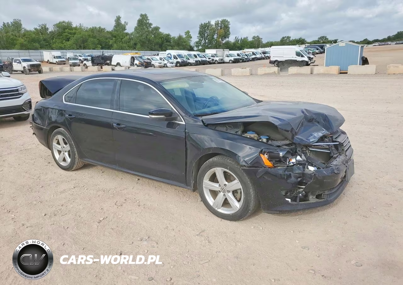 2012 Volkswagen Passat Se VIN:1VWBH7A35CC105801 - 4