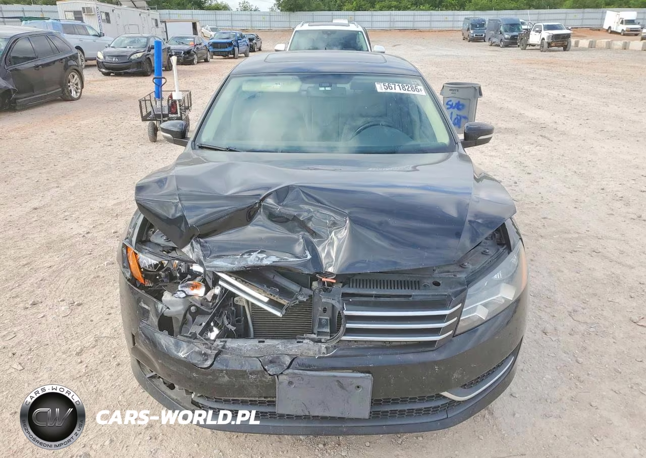 2012 Volkswagen Passat Se VIN:1VWBH7A35CC105801 - 5