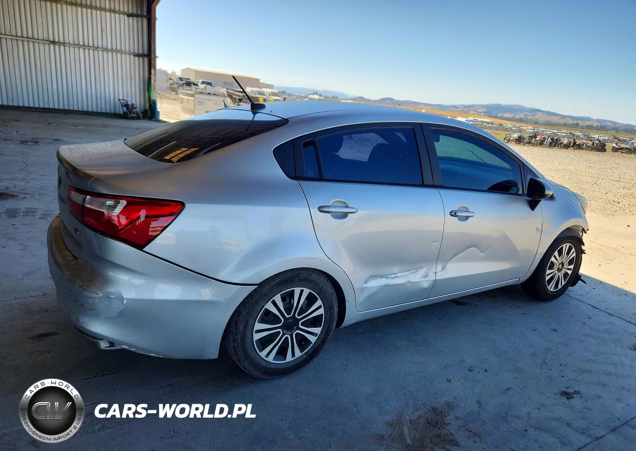 2016 Kia Rio Lx VIN:KNADM4A34G6637063 - 3