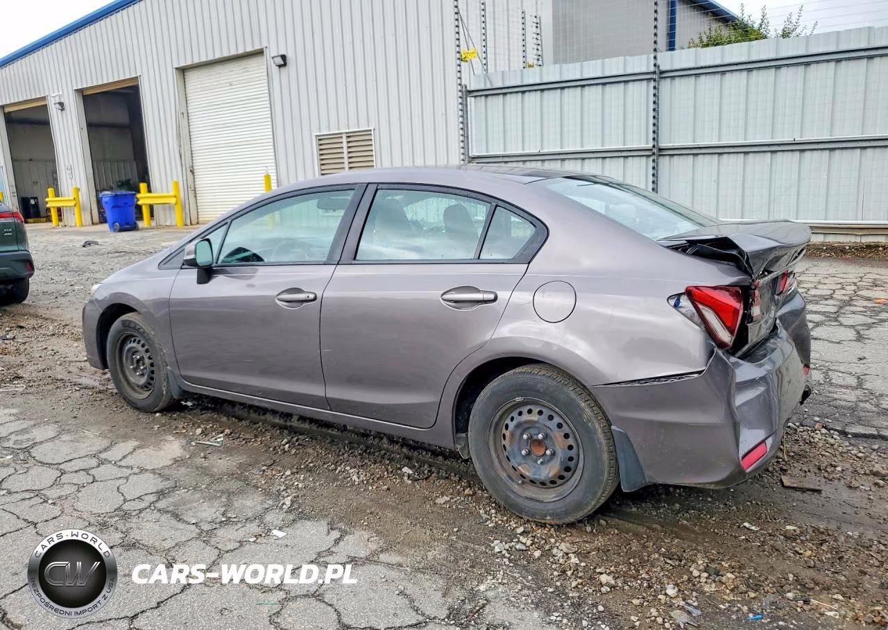 2013 Honda Civic Lx VIN:19XFB2F56DE022326 - 2