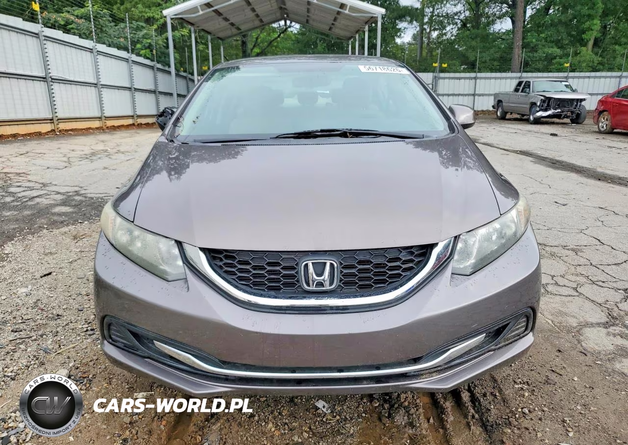 2013 Honda Civic Lx VIN:19XFB2F56DE022326 - 5