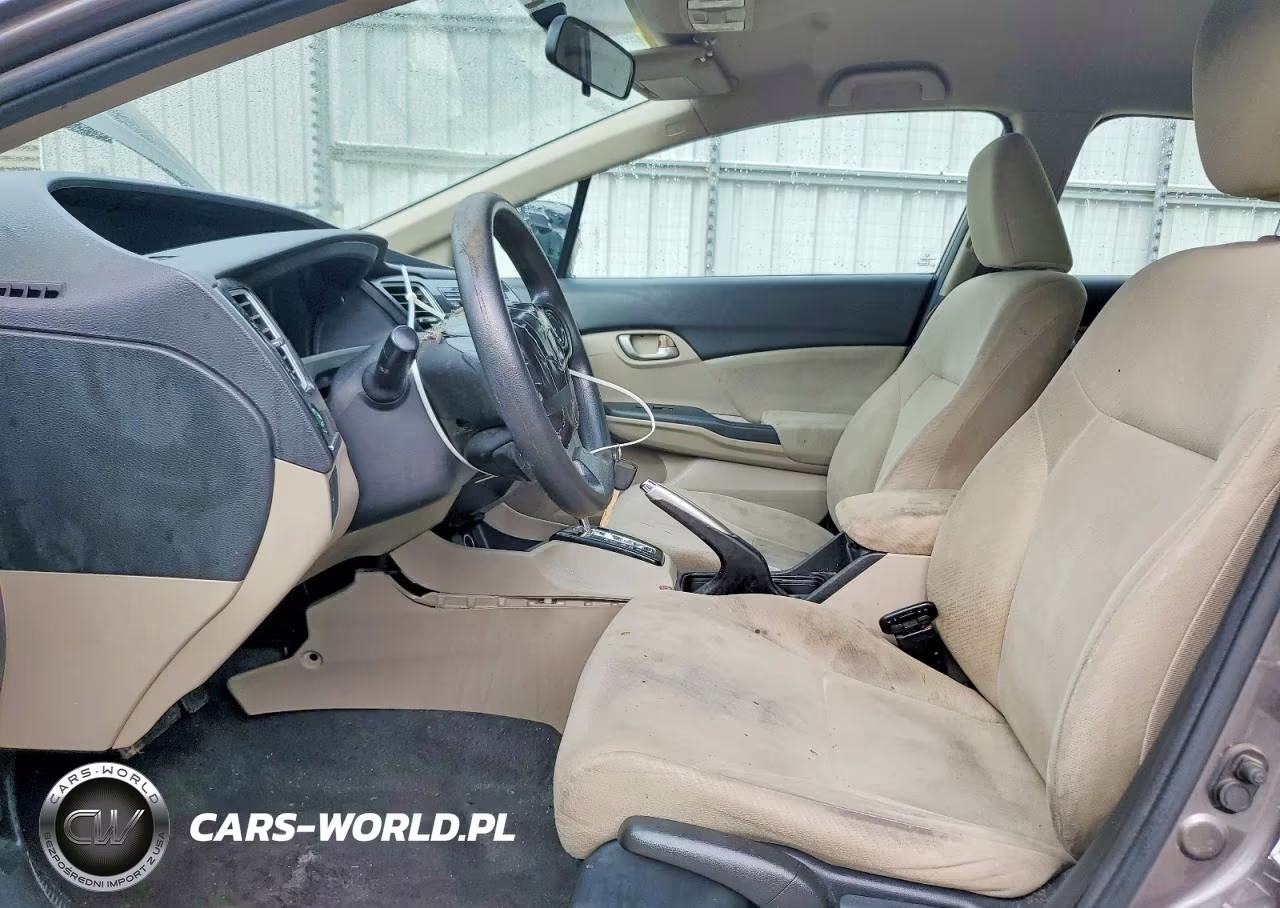 2013 Honda Civic Lx VIN:19XFB2F56DE022326 - 7