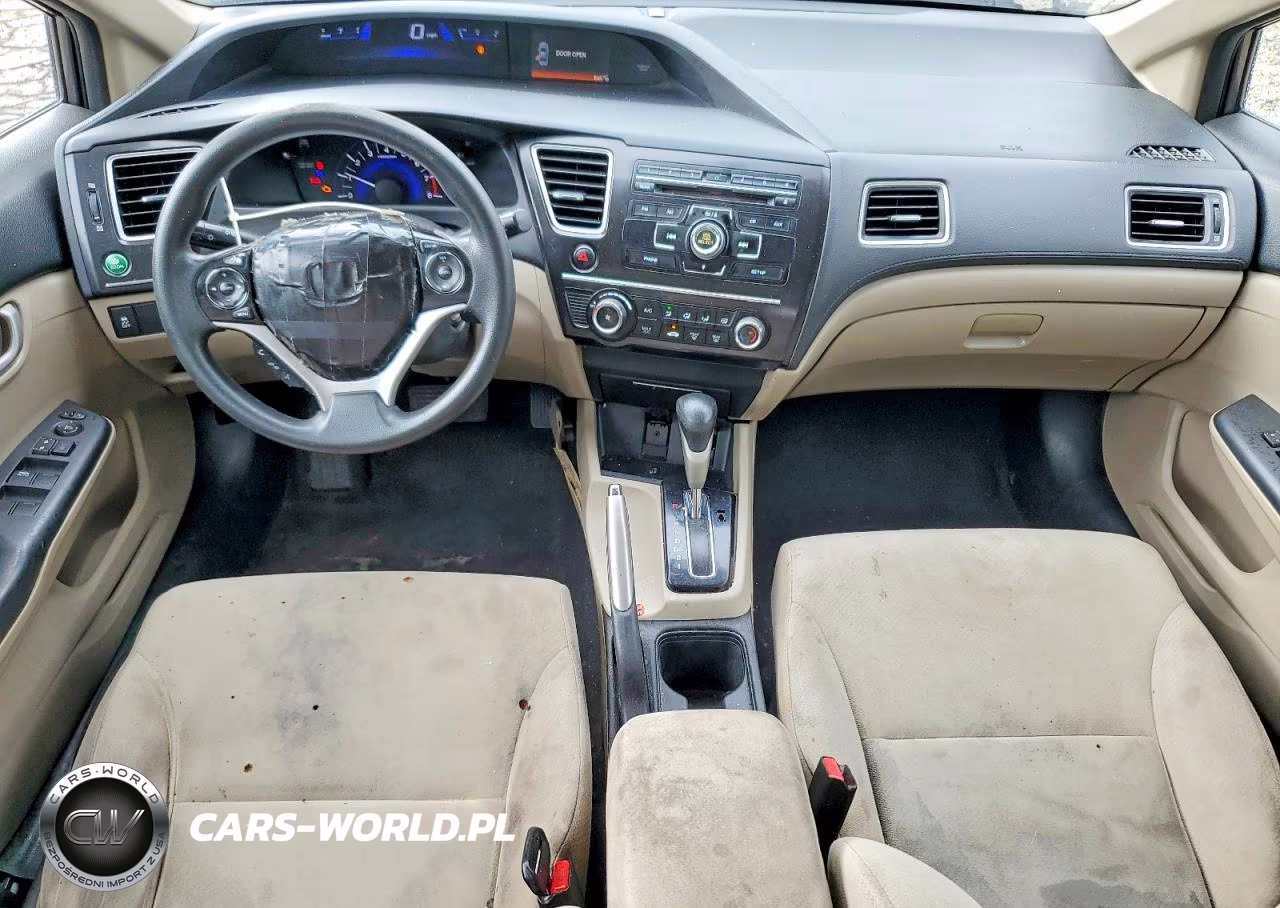 2013 Honda Civic Lx VIN:19XFB2F56DE022326 - 8