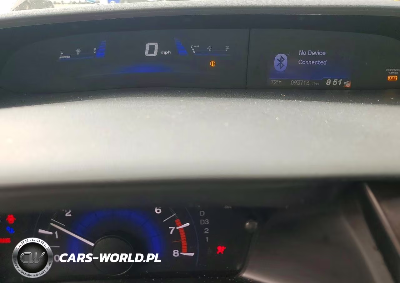 2013 Honda Civic Lx VIN:19XFB2F56DE022326 - 9