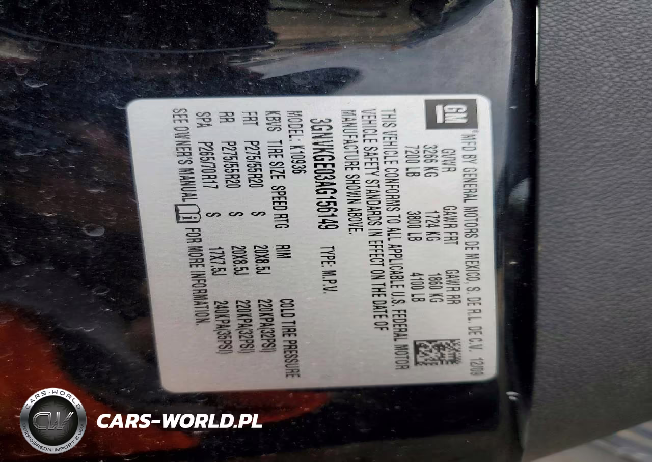2010 Chevrolet Avalanche Ltz VIN:3GNVKGE03AG156149 - 12