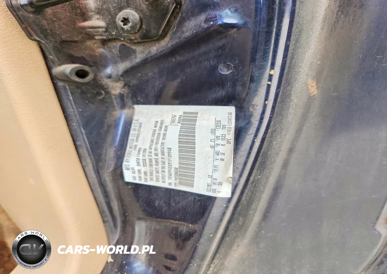 2001 Ford Mustang Gt VIN:1FAFP45X91F189948 - 12
