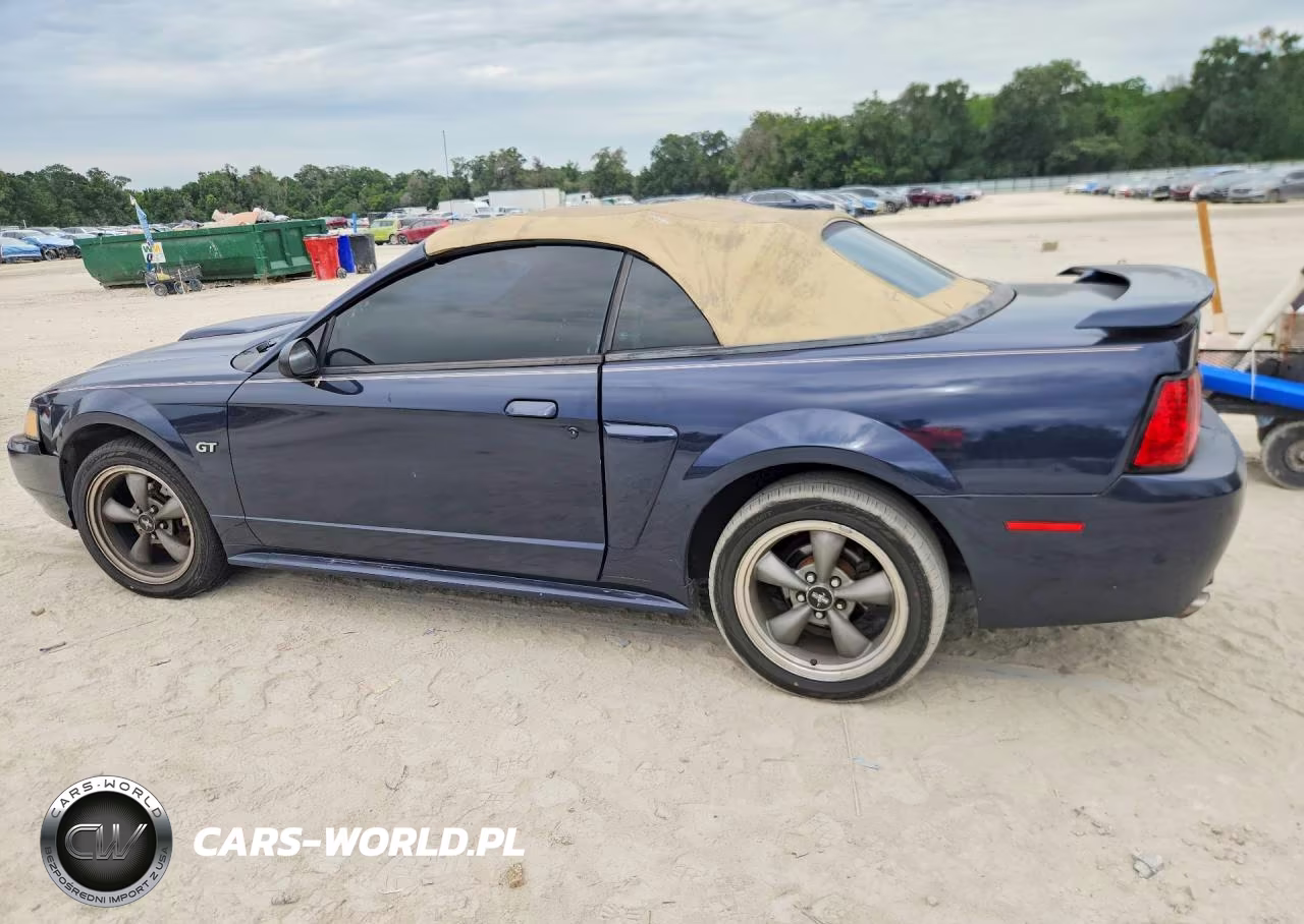 2001 Ford Mustang Gt VIN:1FAFP45X91F189948 - 2