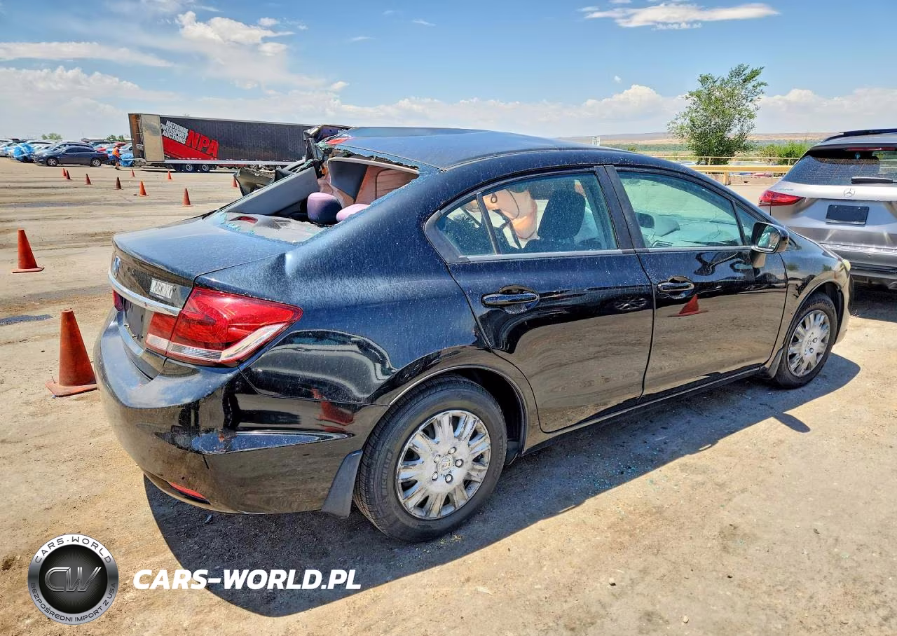 2015 Honda Civic Lx VIN:19XFB2F52FE250181 - 3