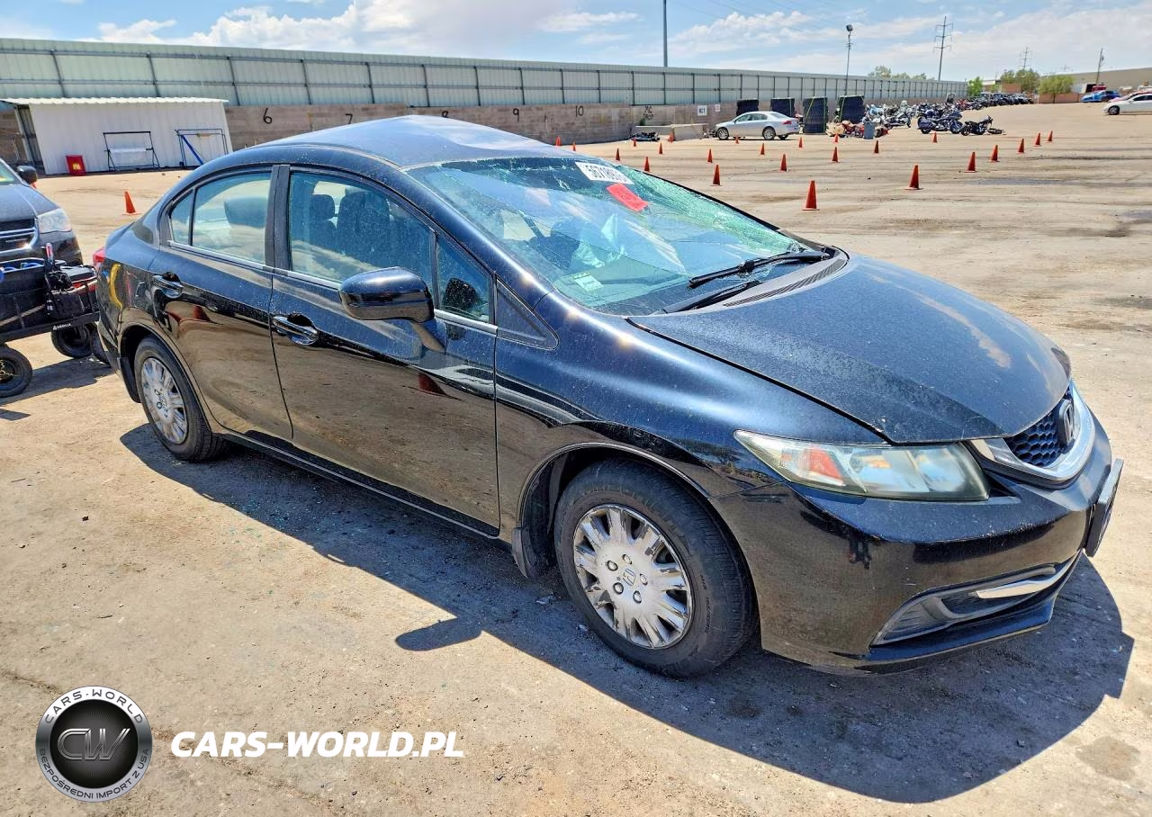 2015 Honda Civic Lx VIN:19XFB2F52FE250181 - 4