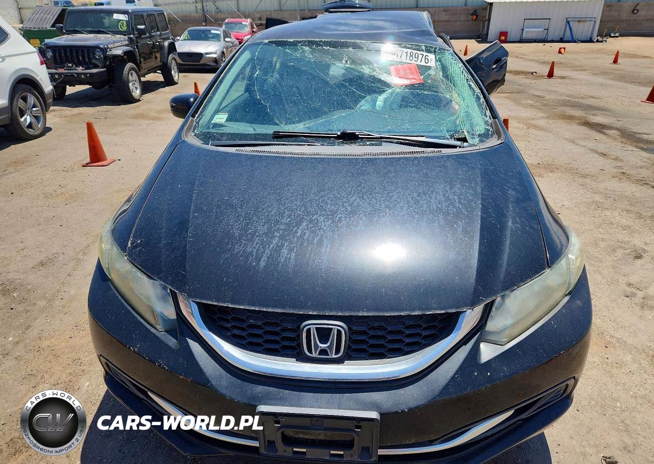 2015 Honda Civic Lx VIN:19XFB2F52FE250181 - 5