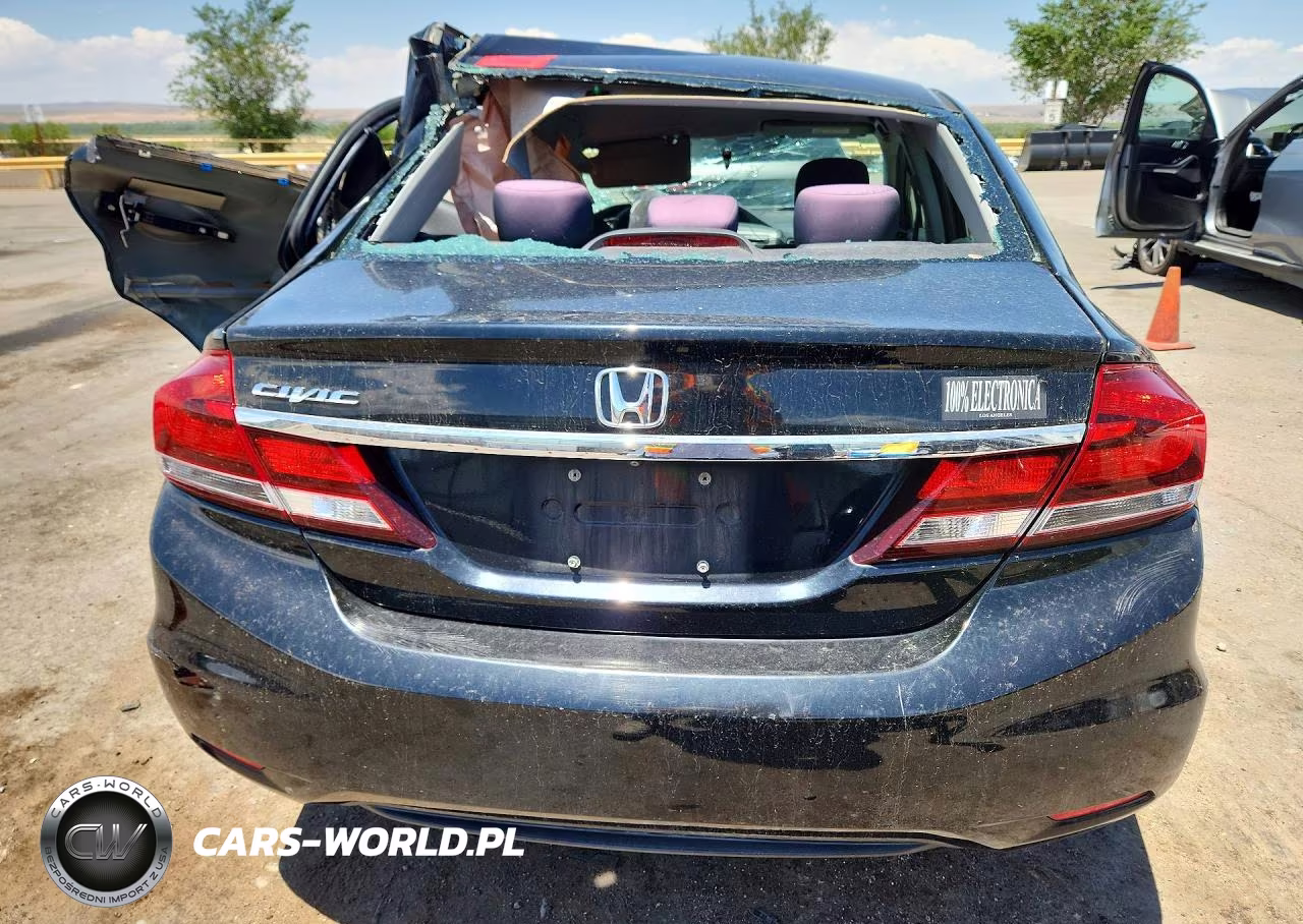 2015 Honda Civic Lx VIN:19XFB2F52FE250181 - 6
