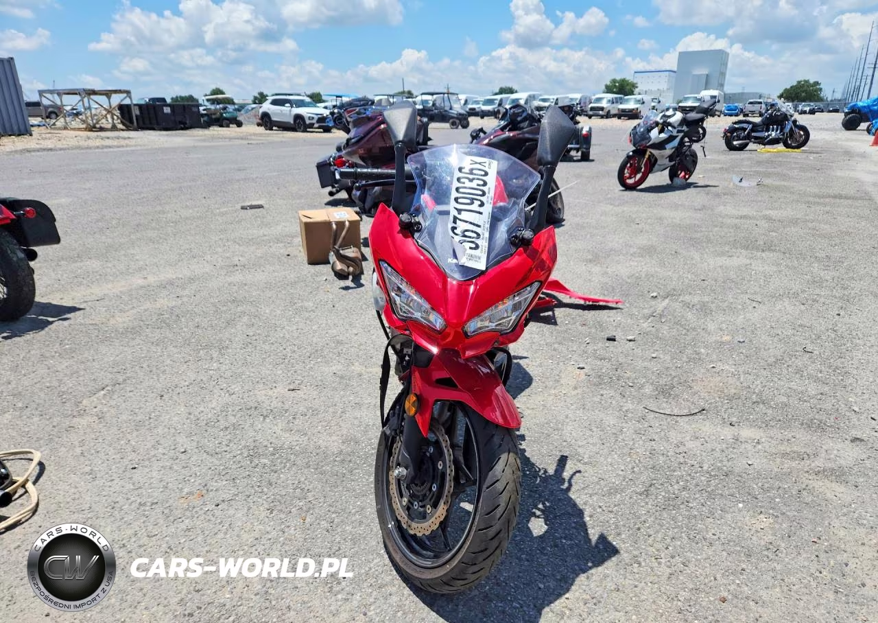 2021 Kawasaki Ex400 VIN:JKAEXKG19MDAB5874 - 2