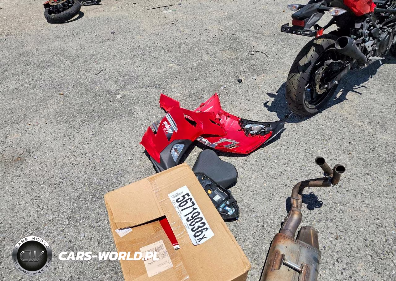 2021 Kawasaki Ex400 VIN:JKAEXKG19MDAB5874 - 9