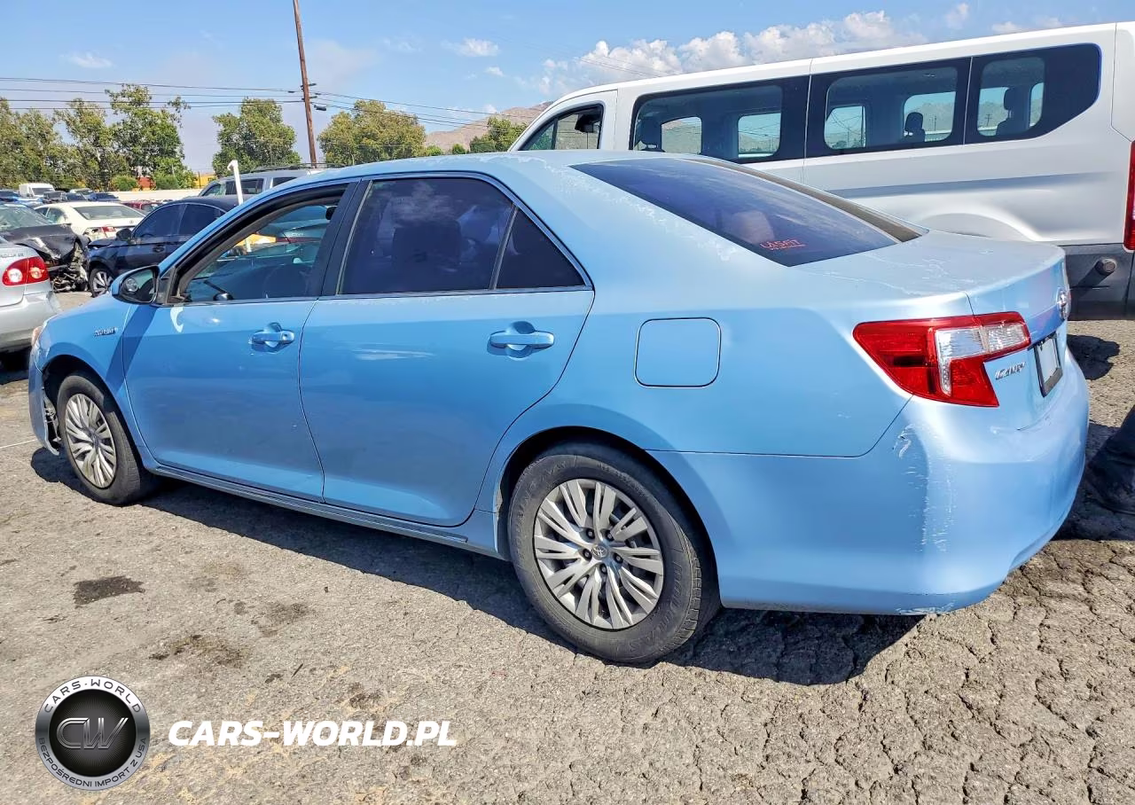 2012 Toyota Camry Hybrid Le VIN:4T1BD1FK3CU036849 - 2