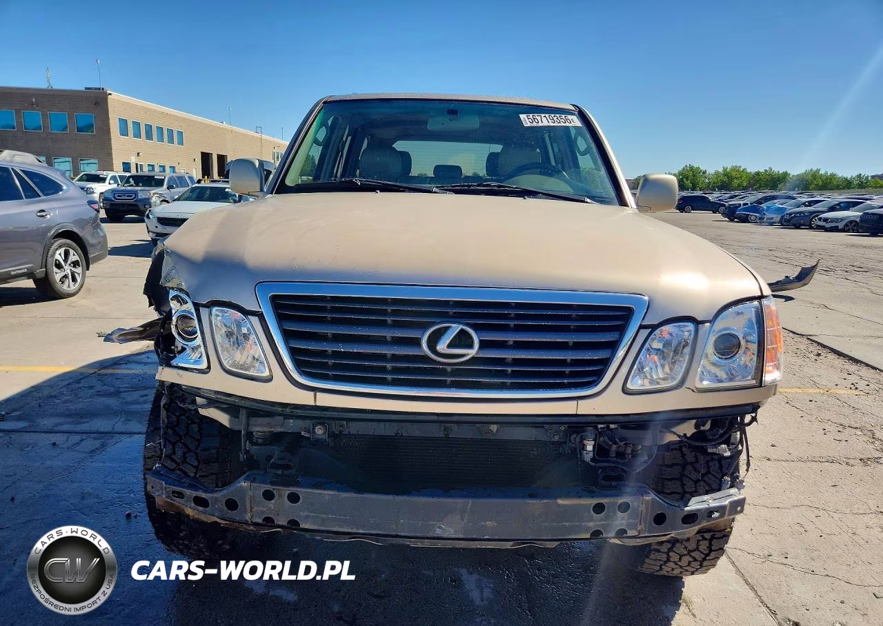 1999 Lexus Lx 470 VIN:JT6HT00W1X0054570 - 5
