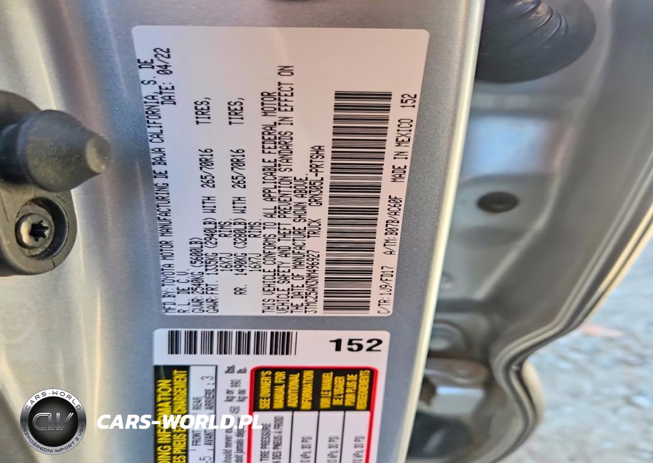 2022 Toyota Tacoma Trd Off-Road VIN:3TMCZ5AN3NM496927 - 12