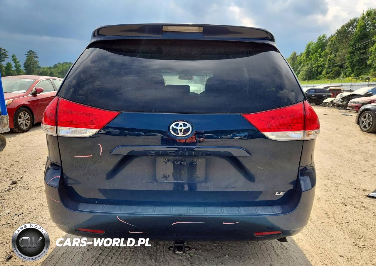 2011 Toyota Sienna Le VIN:5TDKK3DC0BS164681 - 6