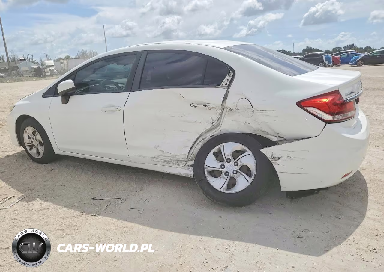 2014 Honda Civic Lx VIN:19XFB2F54EE223630 - 2
