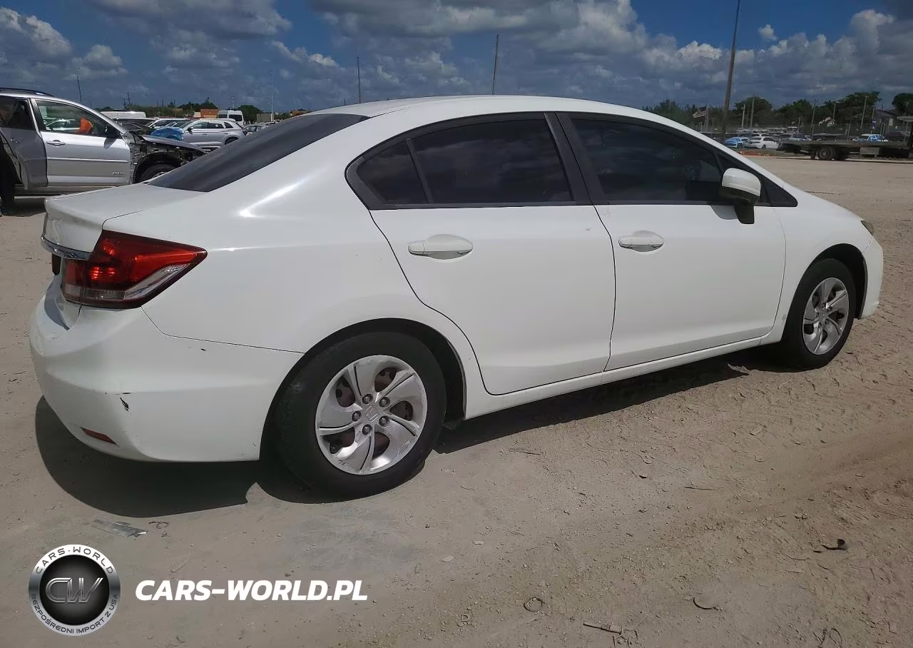 2014 Honda Civic Lx VIN:19XFB2F54EE223630 - 3
