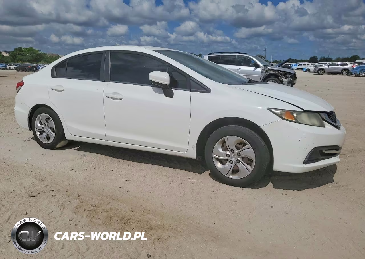 2014 Honda Civic Lx VIN:19XFB2F54EE223630 - 4