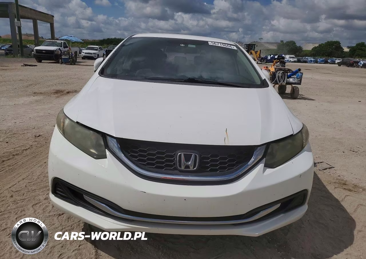 2014 Honda Civic Lx VIN:19XFB2F54EE223630 - 5