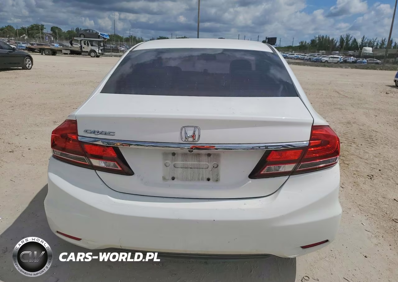 2014 Honda Civic Lx VIN:19XFB2F54EE223630 - 6