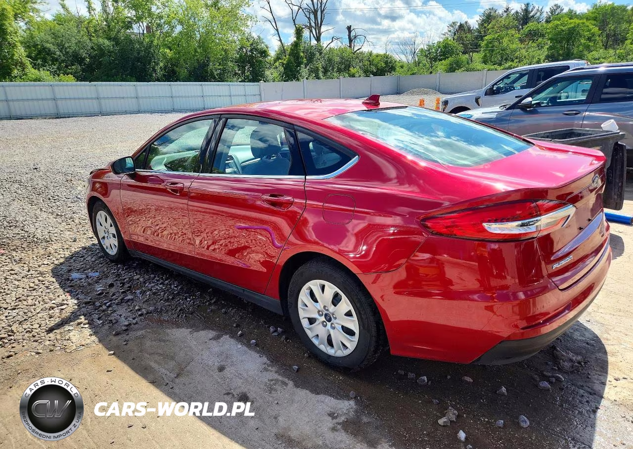 2020 Ford Fusion S VIN:3FA6P0G75LR163035 - 2