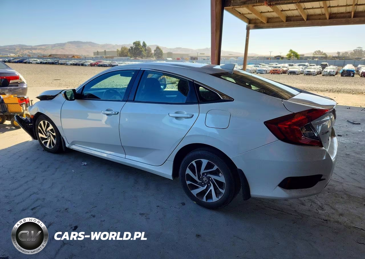 2018 Honda Civic Ex VIN:19XFC2F73JE207217 - 2