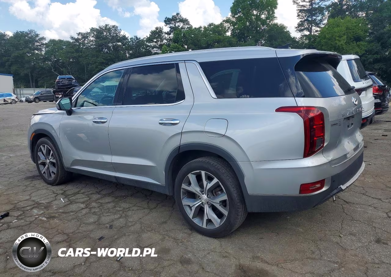 2022 Hyundai Palisade Sel VIN:KM8R44HE3NU357672 - 2